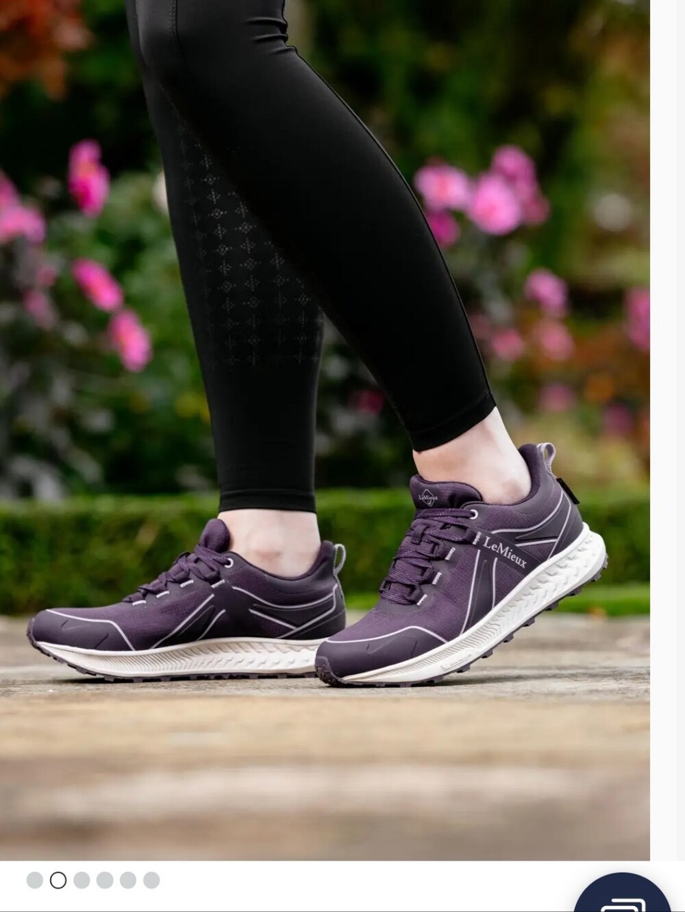 Lemieux Women's Purple Running Sneakers